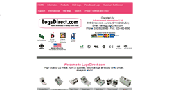 Desktop Screenshot of lugsdirect.com