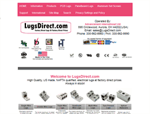 Tablet Screenshot of lugsdirect.com
